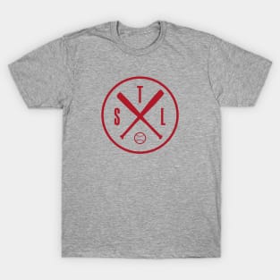 STL baseball Hipster T-Shirt